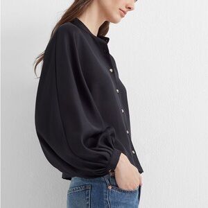 Club Monaco Peechie Top in Black, size M